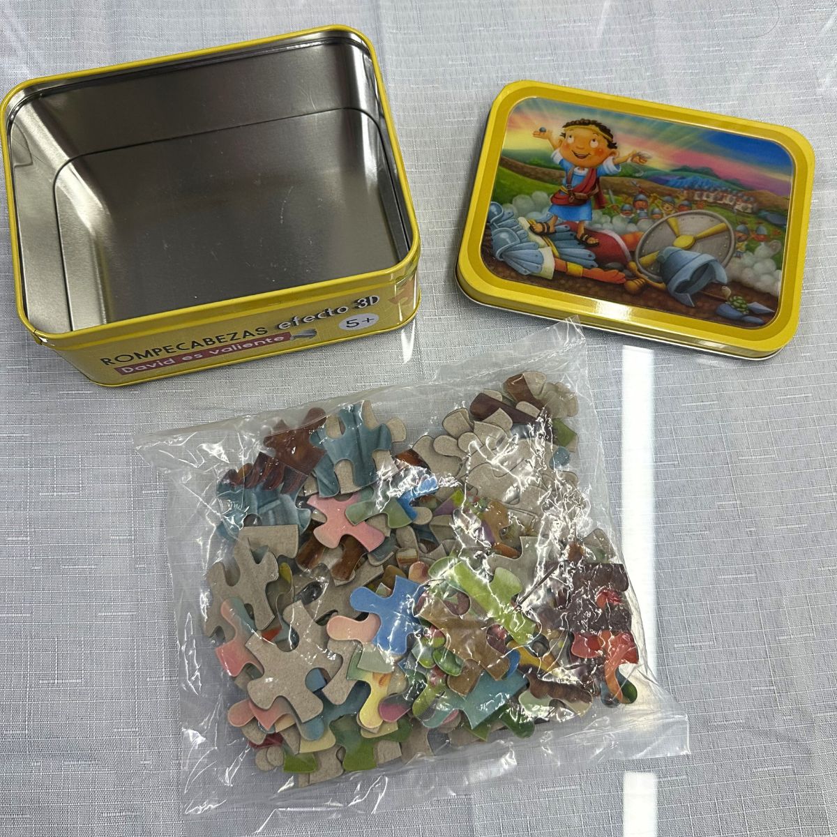 🧩 Rompecabezas 3D “David es Valiente” – 100 piezas - Image 5