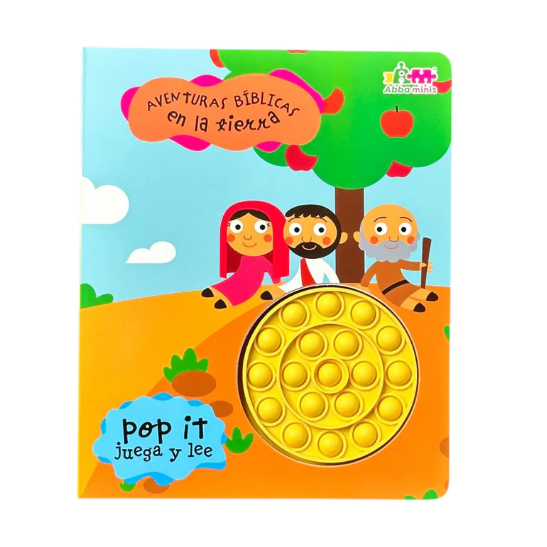 Aventuras Bíblicas en la Tierra – Pop it – Juega y Lee