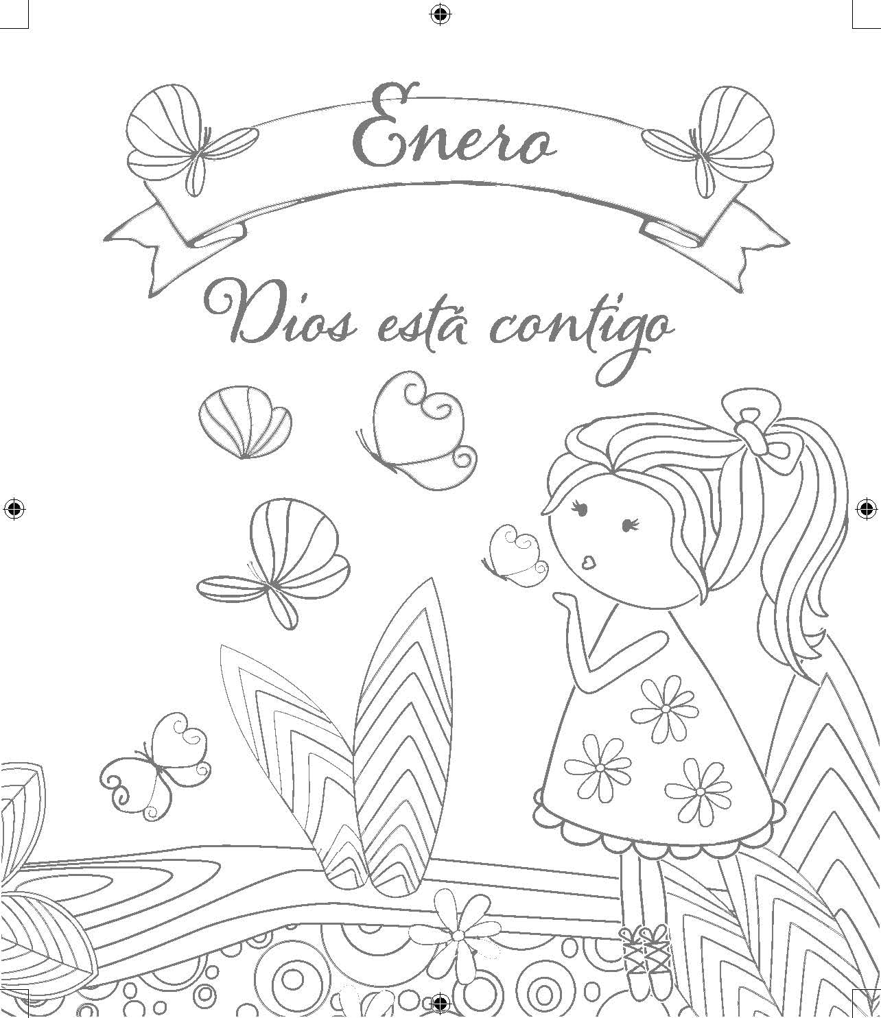 Devocional ilustrado para niñas – 366 devocionales para colorear - Image 4