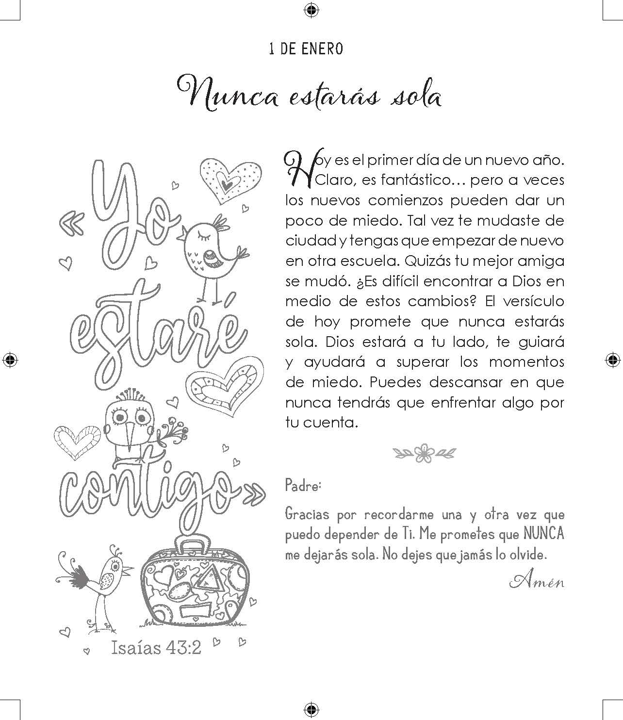 Devocional ilustrado para niñas – 366 devocionales para colorear - Image 3