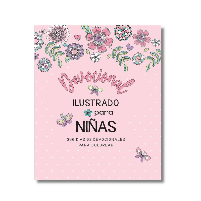 Devocional ilustrado para niñas – 366 devocionales para colorear