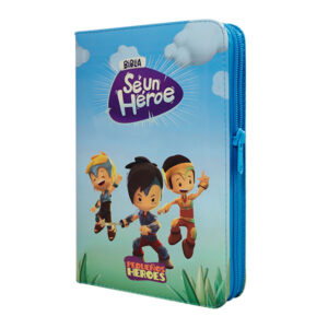 Biblia Sé un Héroe TLA Azul  Cierre – Pequeños Héroes
